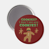 ジンジャーブレッドマン偽装 マグネット (正面/裏面)