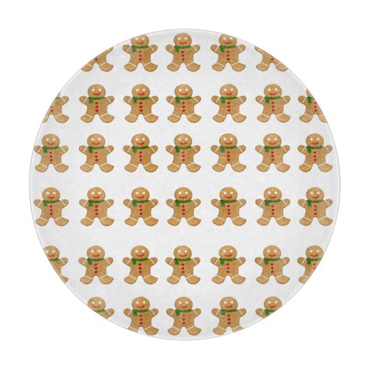 ジンジャーブレッドマン切断板 カッティングボード (正面)