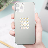 ジンジャーブレッドマン愛 シール (スマートフォン)