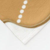 ジンジャーブレッドマン毛布 フリースブランケット (角)