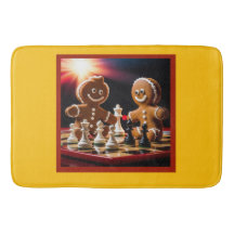 ジンジャーブレッドマン遊チェスは彼の妹と