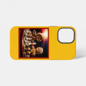 ジンジャーブレッドマン遊チェスは彼の妹と iPhoneケース (裏面横)