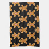 ジンジャーブレッドマン キッチンタオル (縦)