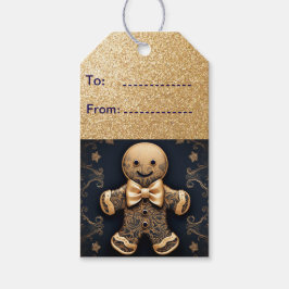 ジンジャーブレッドマン ギフトタグ