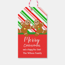 ジンジャーブレッドマン ギフトタグ