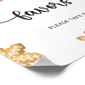 ジンジャーブレッドマン  ギフト ポスター (角)