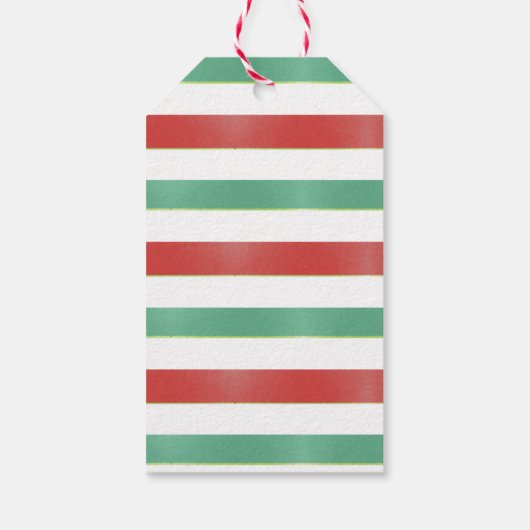 ジンジャーブレッドマン クリスマスギフトタグ ギフトタグ (裏面)