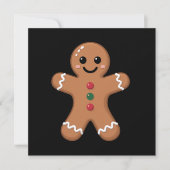 ジンジャーブレッドマン クリスマス クッキー お菓子作り ホリデーシーズン (正面)