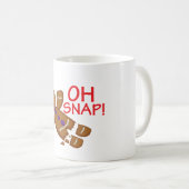 ジンジャーブレッドマン コーヒーマグカップ (正面右)