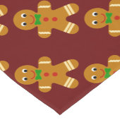 ジンジャーブレッドマン ショートテーブルランナー (コーナー)