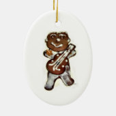 ジンジャーブレッドマン セラミックオーナメント (裏面)