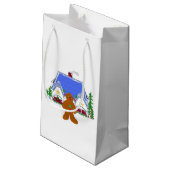 ジンジャーブレッドマン&ハウス スモールペーパーバッグ (裏面アングル)