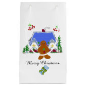 ジンジャーブレッドマン&ハウス スモールペーパーバッグ (正面)