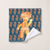 ジンジャーブレッドマン バスタオルセット (ウォッシュタオル)