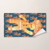 ジンジャーブレッドマン バスタオルセット (ハンドタオル)