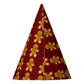 ジンジャーブレッドマン パーティーハット (裏面)