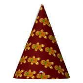 ジンジャーブレッドマン パーティーハット (左)