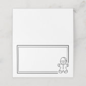 ジンジャーブレッドマン プレイスカード (外部開封)