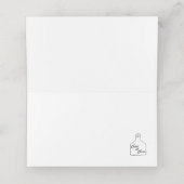 ジンジャーブレッドマン プレイスカード (内部開封)