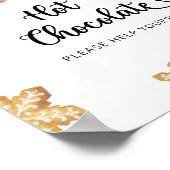 ジンジャーブレッドマン – ホットチョコレートバー ポスター (角)