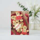 ジンジャーブレッドマン ポストカード (スタンド正面)