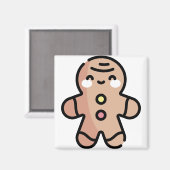 ジンジャーブレッドマン マグネット (正面/裏面)