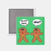 ジンジャーブレッドマン マグネット (正面/裏面)