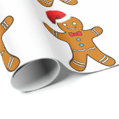 ジンジャーブレッドマン ラッピングペーパー (ロールコーナー)