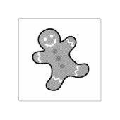 ジンジャーブレッドマン ラバースタンプ (インプリント)