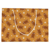 ジンジャーブレッドマン ラージペーパーバッグ (裏面)