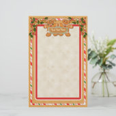 ジンジャーブレッドマン 便箋 (スタンド正面)