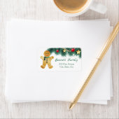 ジンジャーブレッドマン，松，ボーブル，星 ラベル (インサイチュ)