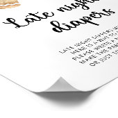 ジンジャーブレッドマン\深夜おむつゲーム ポスター (角)