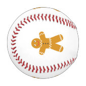 ジンジャーブレッドマン 野球ボール (正面左)