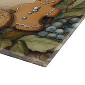 ジンジャーブレッドマン#10台所裁断ボード カッティングボード (角)