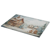 ジンジャーブレッドマン#12台所裁断ボード カッティングボード (角)