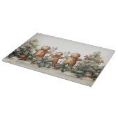 ジンジャーブレッドマン#15台所裁断ボード カッティングボード (角)