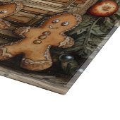 ジンジャーブレッドマン#4台所裁断ボード カッティングボード (角)