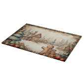 ジンジャーブレッドマン#9台所裁断ボード カッティングボード (角)