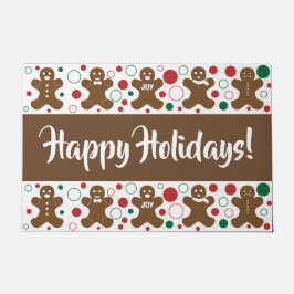 ジンジャーブレッドマン- Door Mat ドアマット