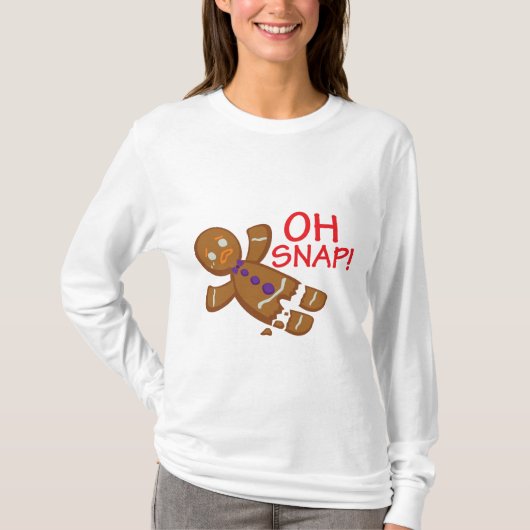 ジンジャーブレッドマン Tシャツ (正面)