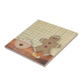 ジンジャーブレッドマンOopsタイル タイル (側面)