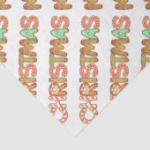 ジンジャーブレッドメリークリスマスティッシュペーパー 薄葉紙 (詳細)