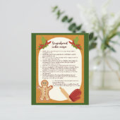 ジンジャーブレッドレシピ (スタンド正面)