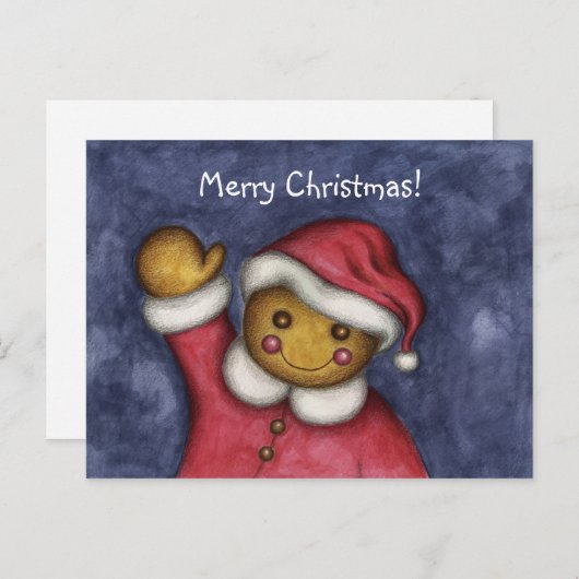 ジンジャーブレッドレシピ/ポストカード シーズンポストカード (正面/裏面)