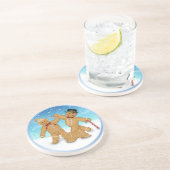 ジンジャーブレッド一家 コースター (側面)