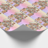 ジンジャーブレッド一家 ラッピングペーパー (角)