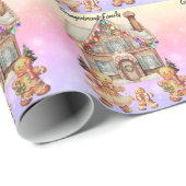 ジンジャーブレッド一家 ラッピングペーパー (ロールコーナー)