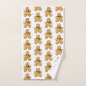 ジンジャーブレッド人柄バスタオルセット バスタオルセット (ハンドタオル)