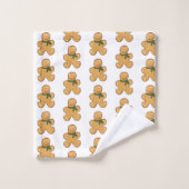 ジンジャーブレッド人柄バスタオルセット バスタオルセット (ウォッシュタオル)